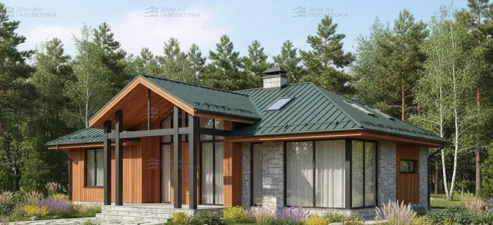 Проект Двухэтажный дом 17 на 12, 186 м2