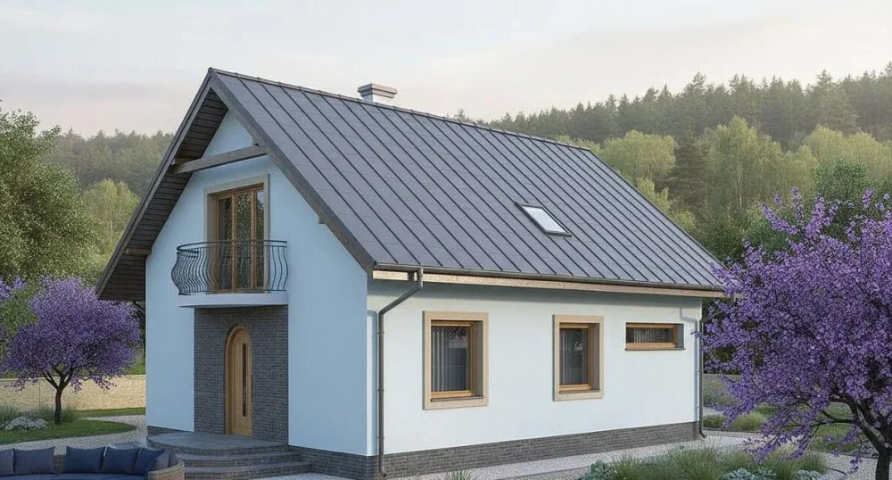 Проект Двухэтажный дом 8 на 9, 88 м2